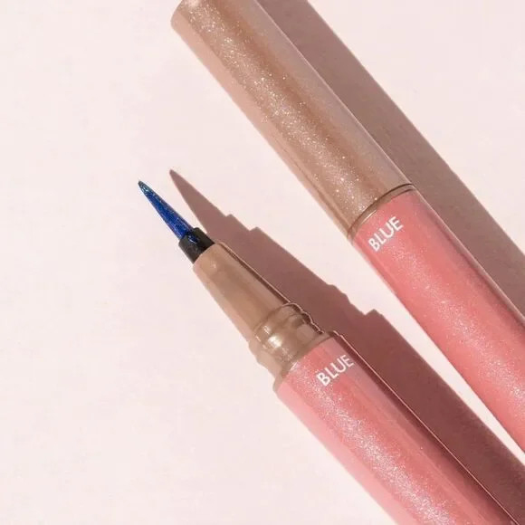 NIB Chella Dual Liquid Eyeliner in Pearl Dark Blue & Black - Picture 3 of 12